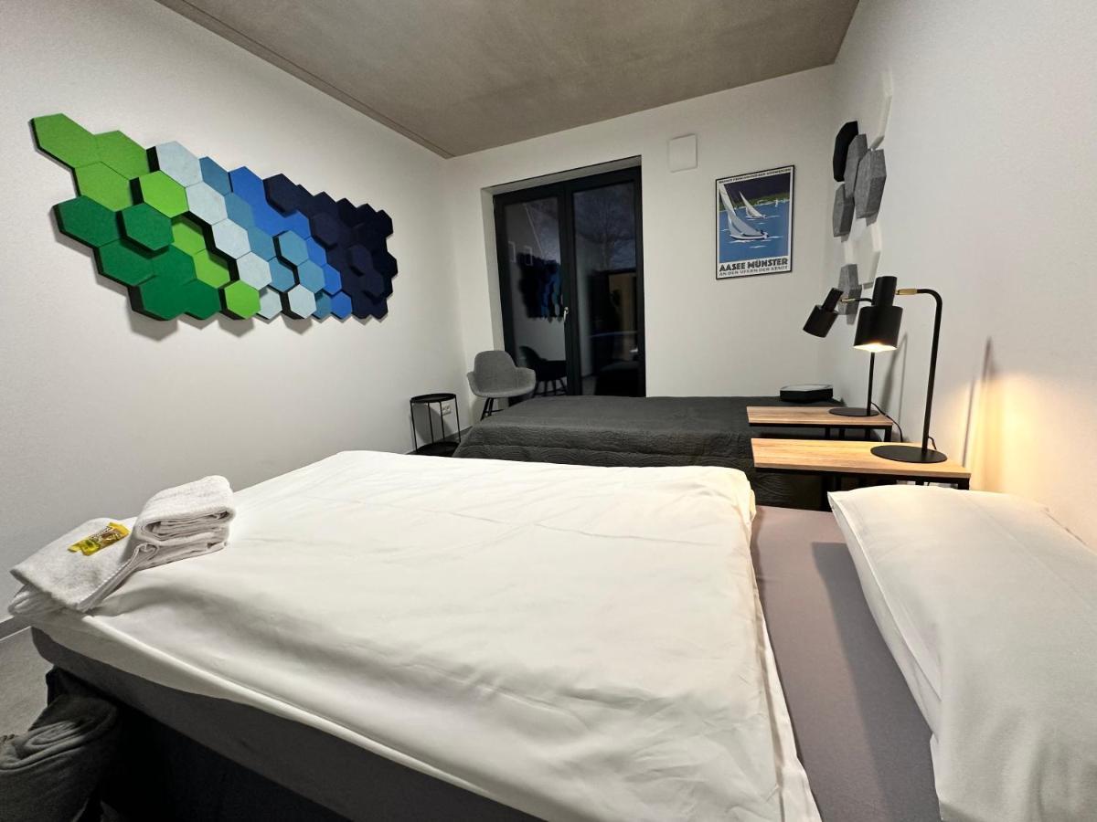 Luxurioeses Apartment Direkt Am Kanal 125 M² - Youpartments มึนสเทอร์ ภายนอก รูปภาพ