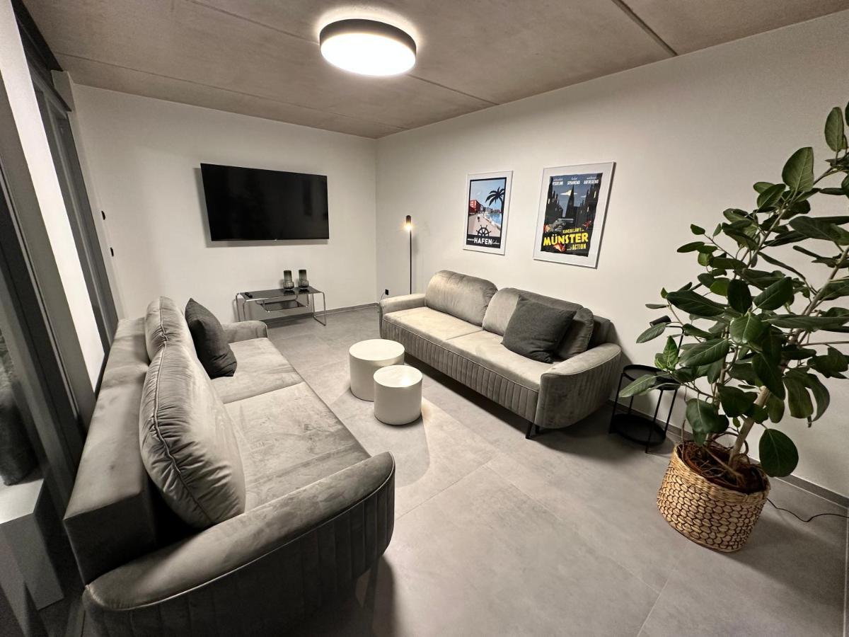 Luxurioeses Apartment Direkt Am Kanal 125 M² - Youpartments มึนสเทอร์ ภายนอก รูปภาพ