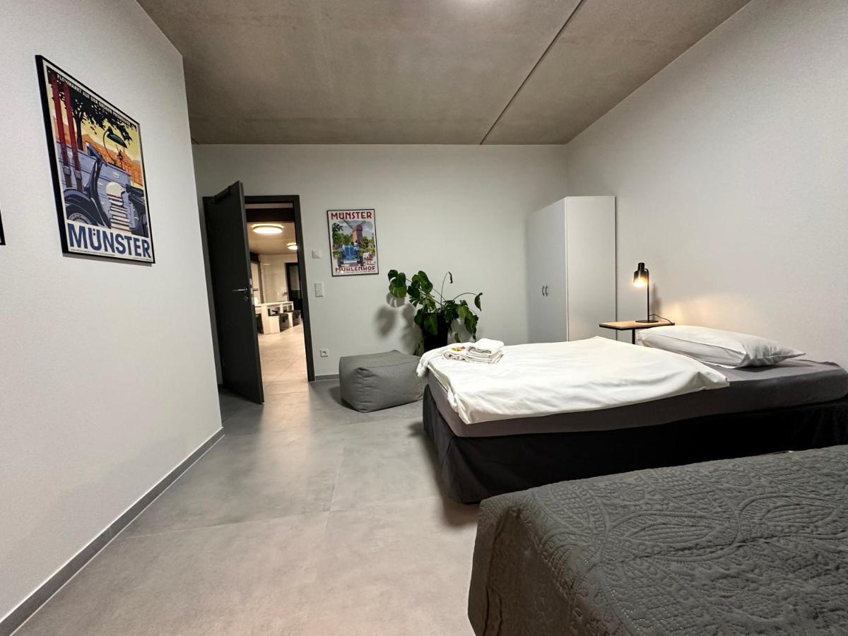 Luxurioeses Apartment Direkt Am Kanal 125 M² - Youpartments มึนสเทอร์ ภายนอก รูปภาพ